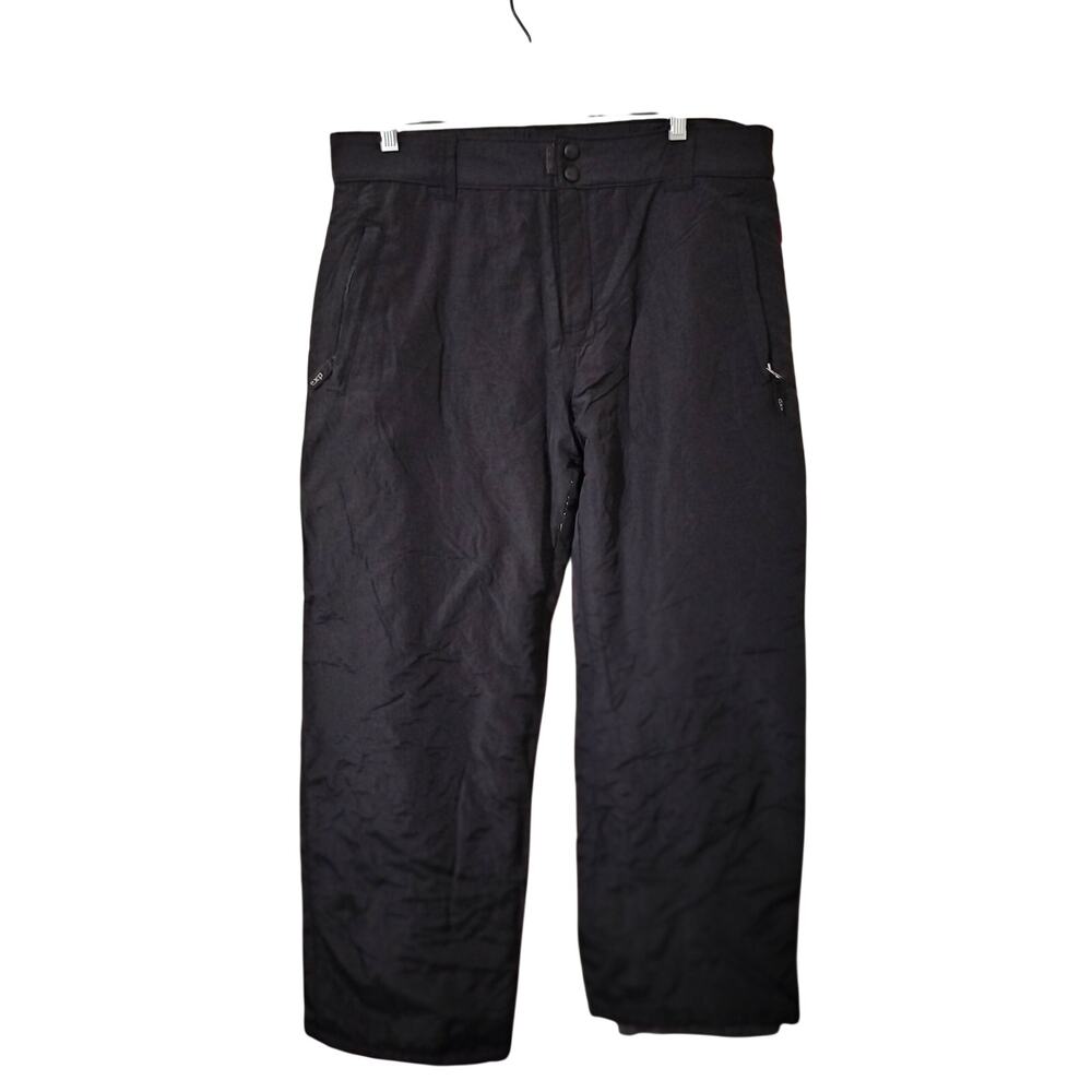 M1279) Exposure Project Snow Ski Pants Women Black Insulated Winter Bella Large